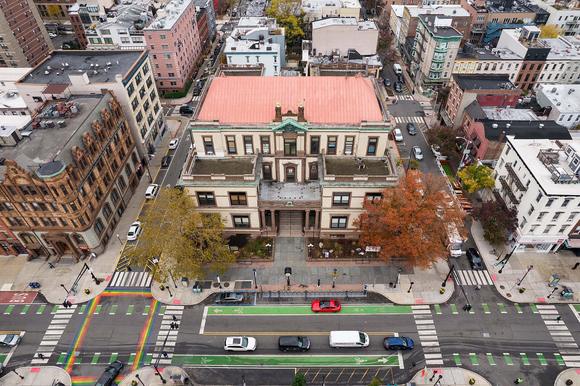 Hoboken City Hall, where the rent-control registration is filed.